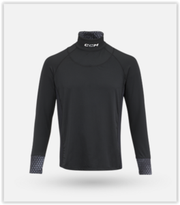 CCM MENS NECK GUARD LONG-SLEEVE TOP CUT PROTECTION BASELAYER S25