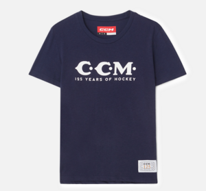 CCM 125 Jahre Frauen T-Shirt mit Logos