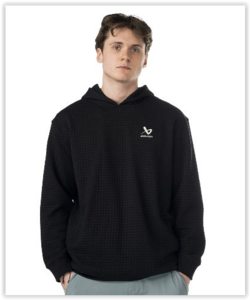 BAUER Quilted Hoodie - schwarz - Sr. 