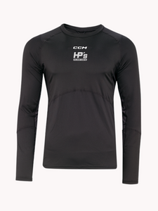 CCM Compression L/S Top mit Grip - Junior Hp Promo Aktion
