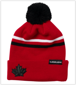 BAUER Hockey Canada Striped Pom SR.