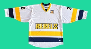 Metzen Trikot Stuttgart REBELS, Gr. 54  #36 PISTILLI  -- Fehldruck ohne Werbung --