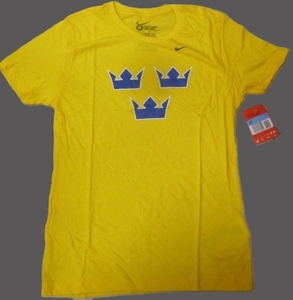 Nike IIHF Lady Team Shirt Schweden (Slim Fit)  -- LAGERFUND --