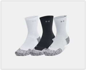 Under Armour Unisex ArmourDry(TM) Pro Halbhohe Crew-Socken im 3er-Pack