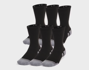 UA Performance Tech Crew Socken 6er-Pack Unisex - Artikelnr. 1386242