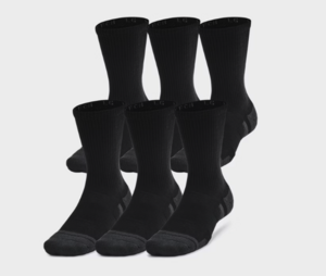 UA Performance Tech Crew Socken 6er-Pack Unisex - Artikelnr. 1386242