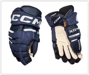 CCM HG TACKS XR PRO SR BLACK/GRAPHITE Eishockey Handschuhe Senior - D3O Zero & ASD Shield