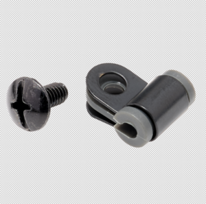 CCM ACCTCD TOP CLIPS + SCREWS (10 PAIRS) Eishockey Helm-Zubeh�r Gitter-Befestigung Set
