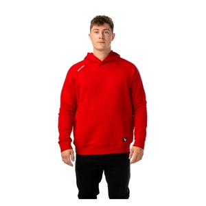BAUER Team Hoodie Ultimate - rot - Sr.