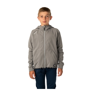 BAUER Fleece Zip Hoodie Team - grau - Yth.