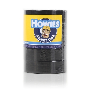 HOWIES Hockey Tape 5er-Pack 25,4 mm x 18,28 m Schwarz