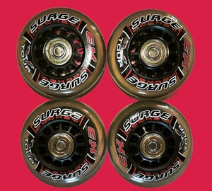 TOUR SURGE EX Outdoor Rollen mit Kugellager - 4er Komplett-Set   >
