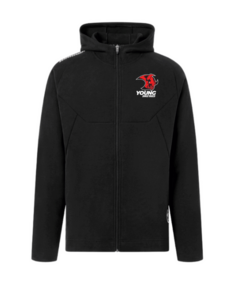 Warrior Street Zip Hoodie Teamwear MJ230525, JJ230525 - Young Saale Bulls