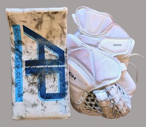 Bauer Supreme Mach Goalie Catcher & Blocker PRO RETURN WILD WINGS >Stock- und Fanghand Full Right