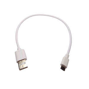 USB Ladekabel 30 cm USB 2.0 (A auf Micro-B) wei