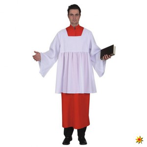 Messdiener Kost�m Geistlicher f�r Herren