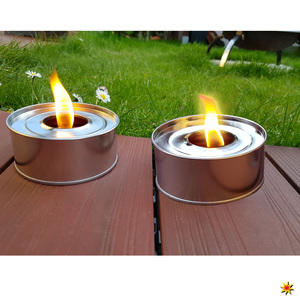 Outdoor Kerzen 2er Set, 4h Brennzeit