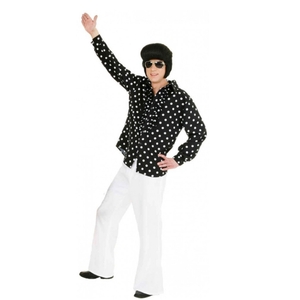 Hippie Schlaghose wei� f�r Herren