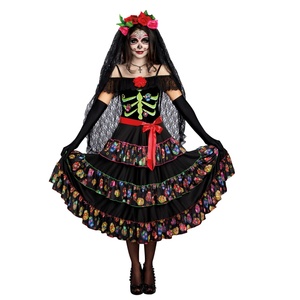 La Catrina Kost�m Lady of the Dead f�r Damen