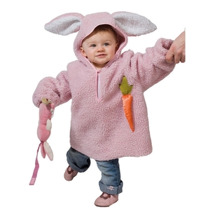 Hasen Kost�m Rosa Langohr f�r Kinder
