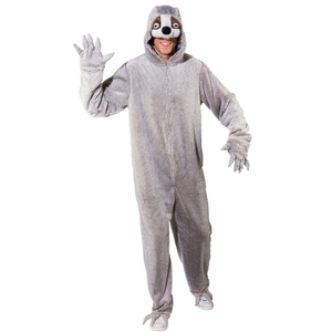 Faultier Kost�m grauer Fauli f�r Erwachsene