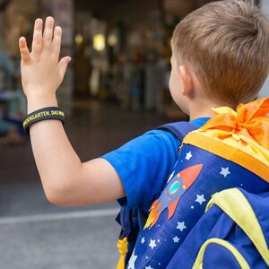 Silikon-Armband Kinder Kindergarten DAS WARS Abschied Geschenk