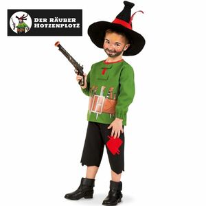 R�uber Hotzenplotz mit R�uber-Hut und Pistole f�r Kinder