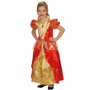 Prinzessin Kost�m Kleid Rosenrot f�r Kinder