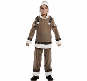 Eskimo Kost�m Inuit Nanuk f�r Kinder