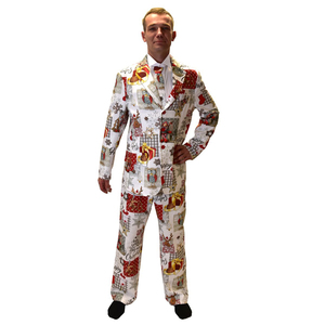 Herren Anzug Weihnachten Merry Christmas 