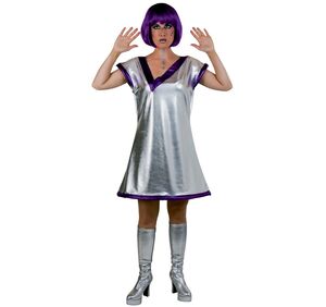 Weltraum Kost�m Space Woman Galaxia f�r Damen