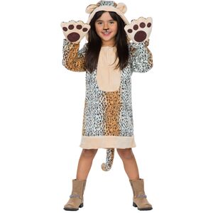 Leopard Kost�m Leopardin Wildkatze Shari f�r Kinder