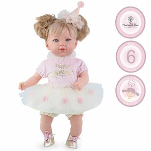 Puppe Emma Happy Birthday 45 cm mit Haare