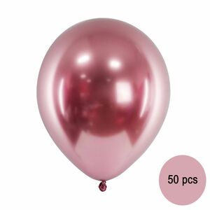50 Luftballons metallic roségold  30 cm Deko Hochzeit Geburtstag