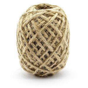 Jutekordel naturbraun Schnur aus Jute 10m Weihnachts-Deko