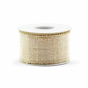 Juteband naturbraun Geschenkband 5cm x 5m Deko-Band