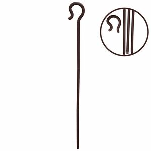 Hirtenstab braun 152 cm zum Zusammenstecken Kost�m-Zubeh�r Krippenspiel