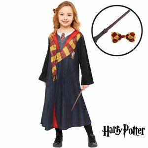 Hermine Granger Deluxe Kost�m aus Harry Potter f�r Kinder inkl. Zauberstab