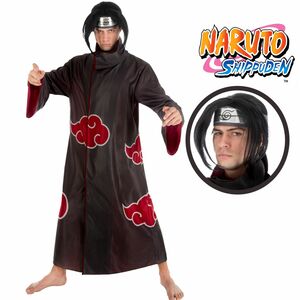 Itachi Deluxe Kost�m Naruto f�r Herren inkl. Per�cke