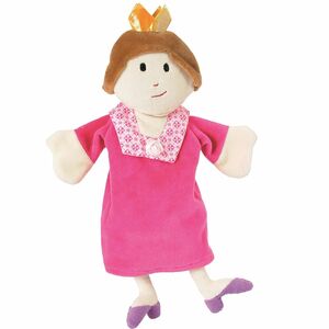 Handpuppe K�nigin 30 cm Zubeh�r f�r Puppen- und Kasperletheater 