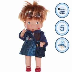 Puppe Marie Curie Physikerin 25 cm fr Kinder