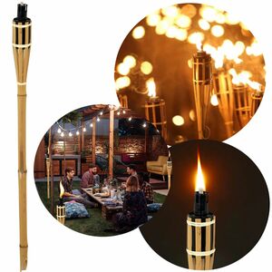 Bambusfackel 90cm - Gartenfackel