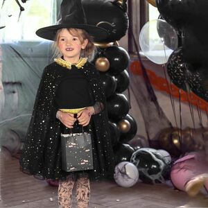 Halloween Kostm Hexe Lena fr Kinder