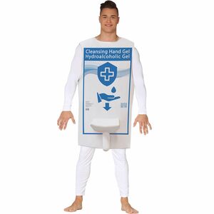 Hand Desinfektion Kost�m Desinfektionsspender Max f�r Herren