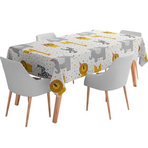 Tischdecke Safari Party Wilde Tiere Afrika 120 x 180 cm Kindergeburtstag Tisch-Deko