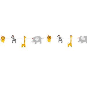 Deko-Banner Safari Party Wilde Tiere Afrika 300 cm lang Party-Zubeh�r