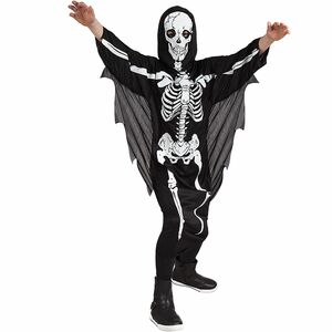 Skelett Kost�m Mr. Scary Halloween Bone f�r Kinder