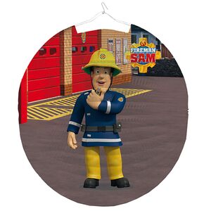 Feuerwehrmann Sam Lampion aus Papier 25 cm Laternenumzug