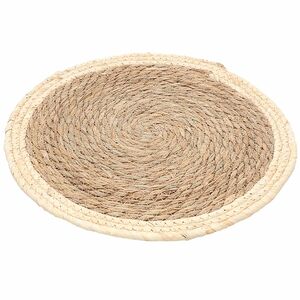 Untersetzer Platz-Set 38 cm aus Stroh Naturfarben Tisch-Deko