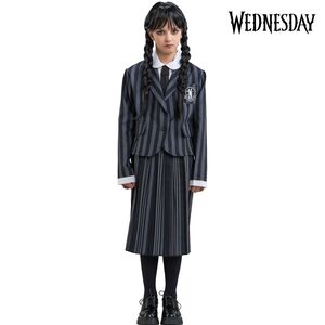 Wednesday Kost�m Schuluniform Wednesday Addams f�r Kinder